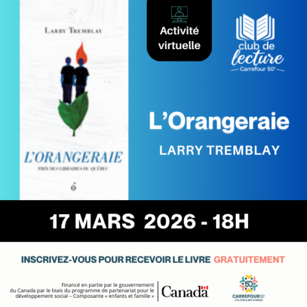 Club de lecture : L'Orangeraie